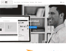 Tablet Screenshot of meshworks.com